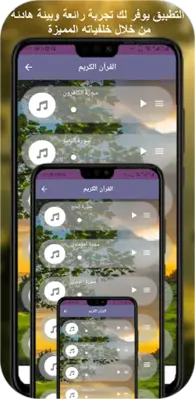 قران كامل بدونت محمد المحيسني android App screenshot 6